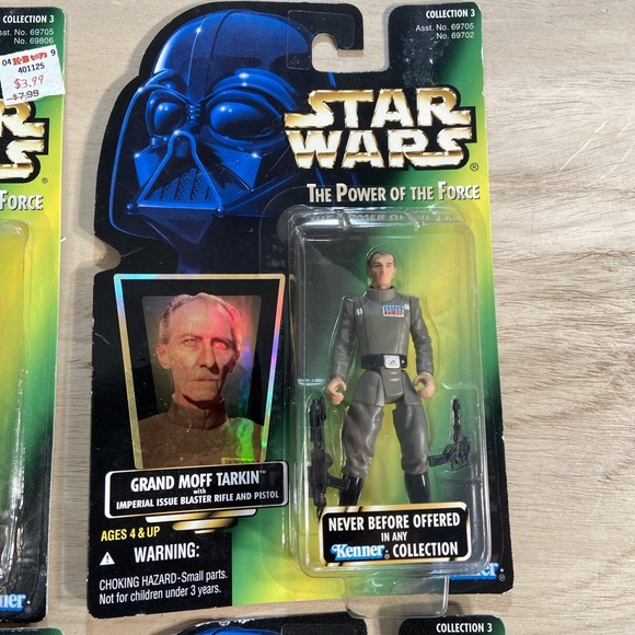 Star Wars Power Of The Force - (BRAND NEW SEALED) 4x LOT - Action Figure 1996 95 - Picture 3 of 10